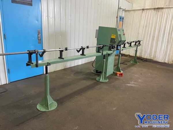 1/4" - 2" Continental #2A, pipe & tube cut-off and table, electric foot trip, stock stop, 2002 - Image 1