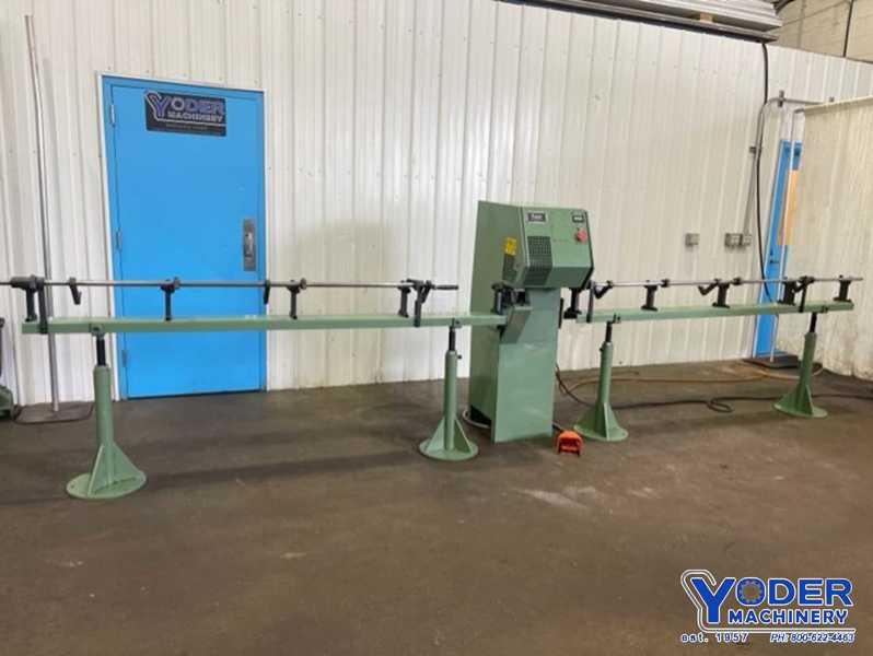 1/4" - 2" Continental #2A, pipe & tube cut-off and table, electric foot trip, stock stop, 2002 - Image 2