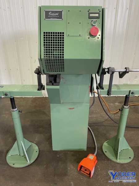 1/4" - 2" Continental #2A, pipe & tube cut-off and table, electric foot trip, stock stop, 2002 - Image 4