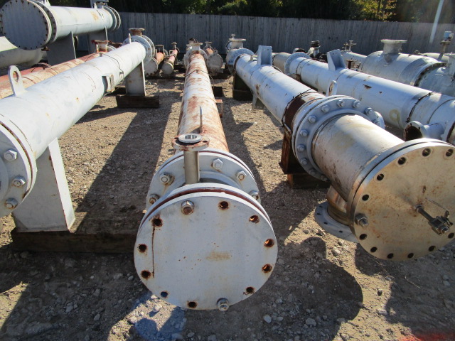 375 sq.ft. Gaspar, heat exchanger, 123FV psi, 14" diameter x 20' 0" F/F, 350&deg; F., 2005 - Image 1
