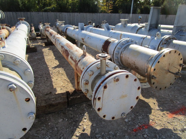 375 sq.ft. Gaspar, heat exchanger, 123FV psi, 14" diameter x 20' 0" F/F, 350&deg; F., 2005 - Image 4