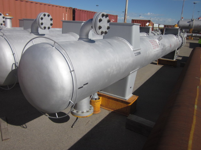 2143 sq.ft., 412FV psi shell, 372FV psi tube, Ilsung, 392&deg;F, 4" inlet & outlet, (2) 2" vents, unused 2015 - Image 5