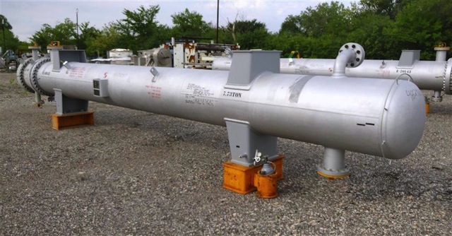 2143 sq.ft., 412FV psi shell, 372FV psi tube, Ilsung, 392&deg;F, 4" inlet & outlet, (2) 2" vents, unused 2015 - Image 10