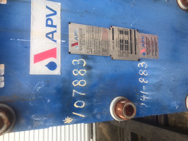464 sq.ft., APV, R5MGS16, plate heat exchanger, 200 psi, 250&deg;F, 85 plates, 1998 - Image 7