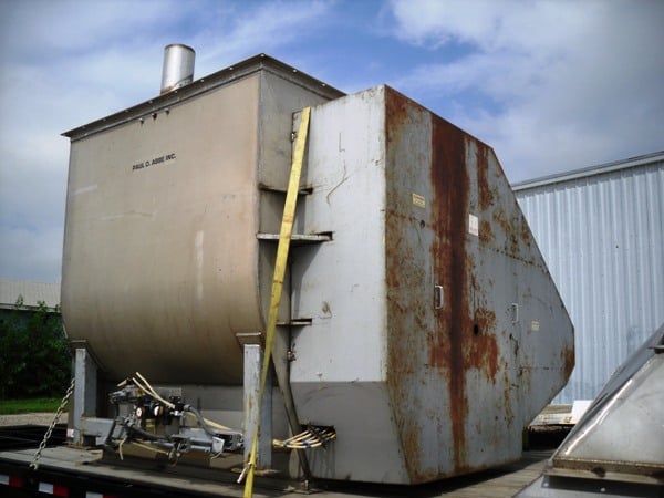 150 cu.ft. Double Shaft Paddle Mixer, Stainless Steel - Image 2
