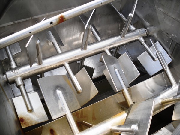 150 cu.ft. Double Shaft Paddle Mixer, Stainless Steel - Image 4