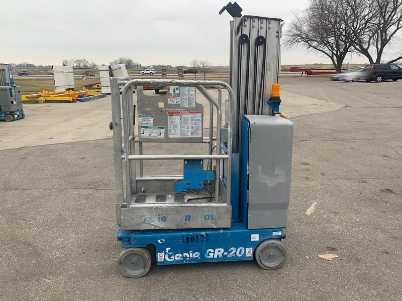 Genie #GR-20, scissor lift, S/N GRP-45061, 2016 - Image 4