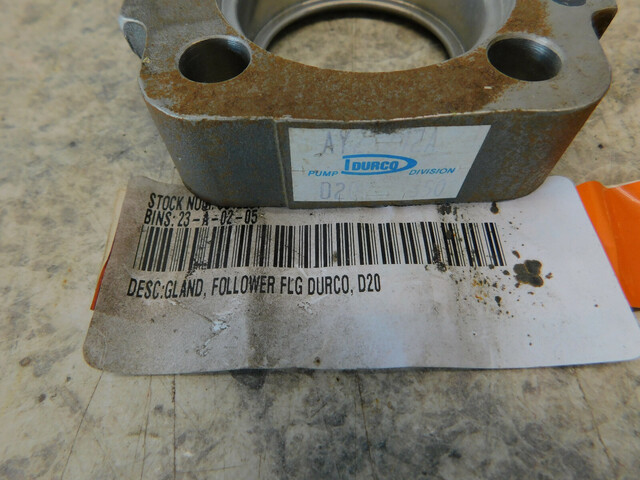 Durco Pump Gland Follower D20 Impeller, Alloy 20 NEW - Image 2