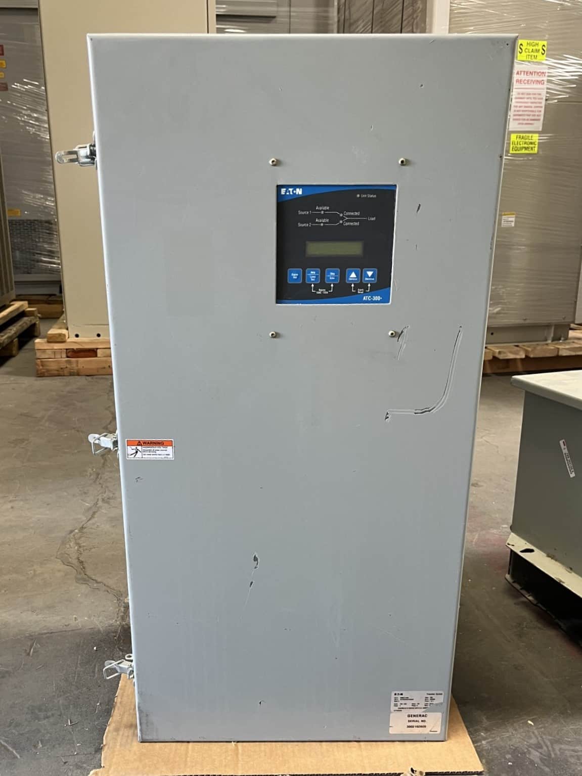 100 Amp. Eaton #ATC3C2X40100XSU, automatic transfer switch, 480 Volts, Nema 1, 2018 - Image 1