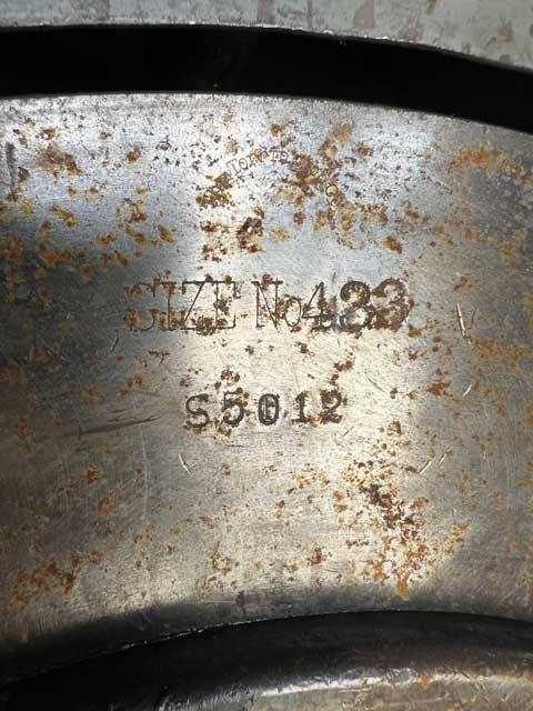 No. 433 Torrington, 2-1/4" 2-die rotary swager, 5/8" solid capacity, #14125 - Image 3