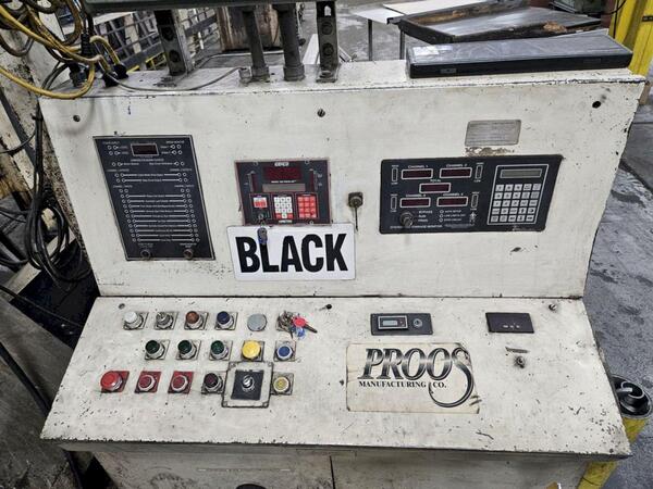 400 Ton, Blow #SC2-400-96-54, straight side mechanical press, 10" stroke, 35" Shut Height, air clutch, 1994 - Image 6