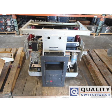 3200 Amps, General Electric, AKRU-7D-75, electrically operated, manually operated, drawout, 200kA@480V.,(8 - Image 1