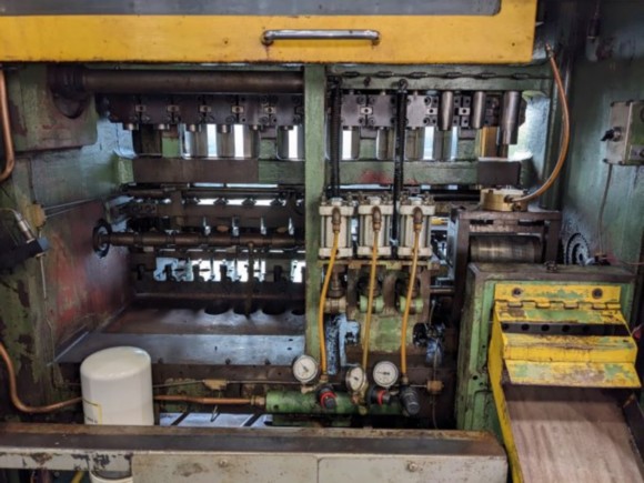 Platarg #612, Platarg transfer press, 12 rams, full follow cams, 4.25" stroke, 2" depth of draw - Image 4