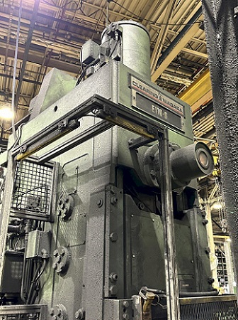 120 Ton, Clearing Niagara #E-110, OBS gap frame press, 6" stroke, 17.5" Shut Height, motorized adjustment - Image 4