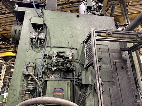 120 Ton, Clearing Niagara #E-110, OBS gap frame press, 6" stroke, 17.5" Shut Height, motorized adjustment - Image 8