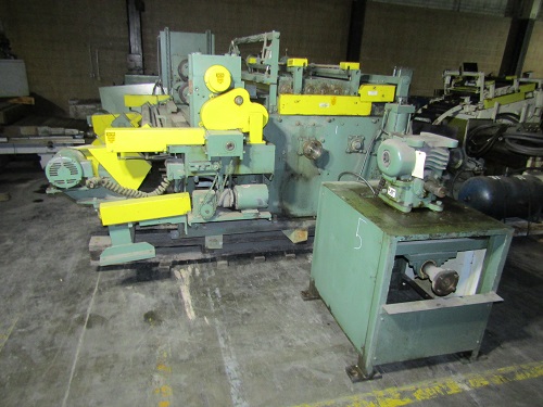 50" x .125" Rowe #VFT-4-50, 7-roll flattener with inline edge trimmer & scrap choppers - Image 3