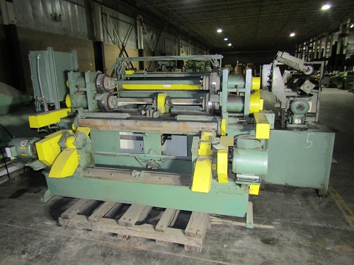 50" x .125" Rowe #VFT-4-50, 7-roll flattener with inline edge trimmer & scrap choppers - Image 4