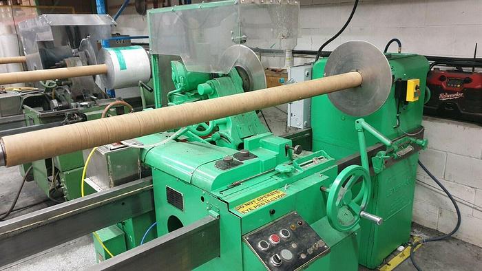 Lever #500, single knife boloney cutter w/mister, 85" shaft length, 16" dia blade, 14" dia roll - Image 2