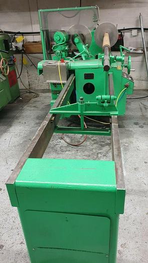 Lever #500, single knife boloney cutter w/mister, 85" shaft length, 16" dia blade, 14" dia roll - Image 7