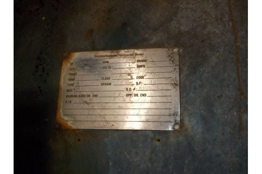700 HP 1155 RPM General Electric motor - Image 2