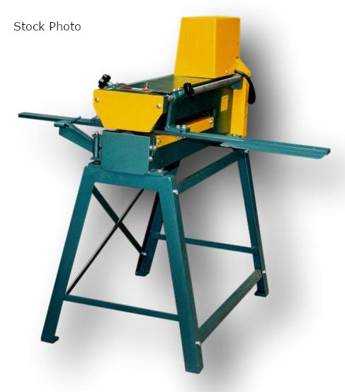 Tin Knocker #TK gang slitter, 16 gauge, 24" throat, 1.25"-24.25" slitting width, 90 FPM, 3/4 HP, new - Image 1