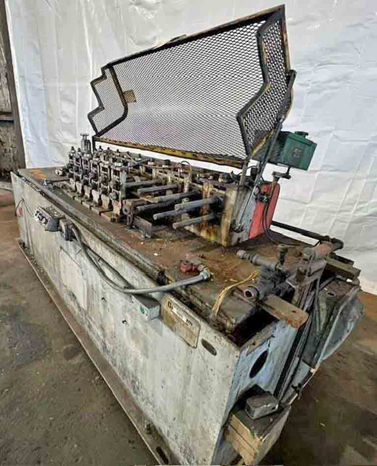 10 Stand, Dahlstrom, rollformer, 6" roll space, 1" spindle diameter - Image 1