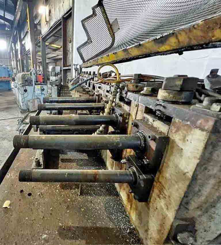 10 Stand, Dahlstrom, rollformer, 6" roll space, 1" spindle diameter - Image 4