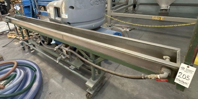 10.5" width x 8" D x 15' L Wisewater #BL26C-80D, Stainless Steel strand water bath - Image 2