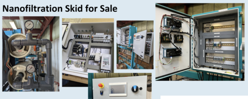 Nanofiltration skid system, 17.9 GPM, refurbished - Image 2