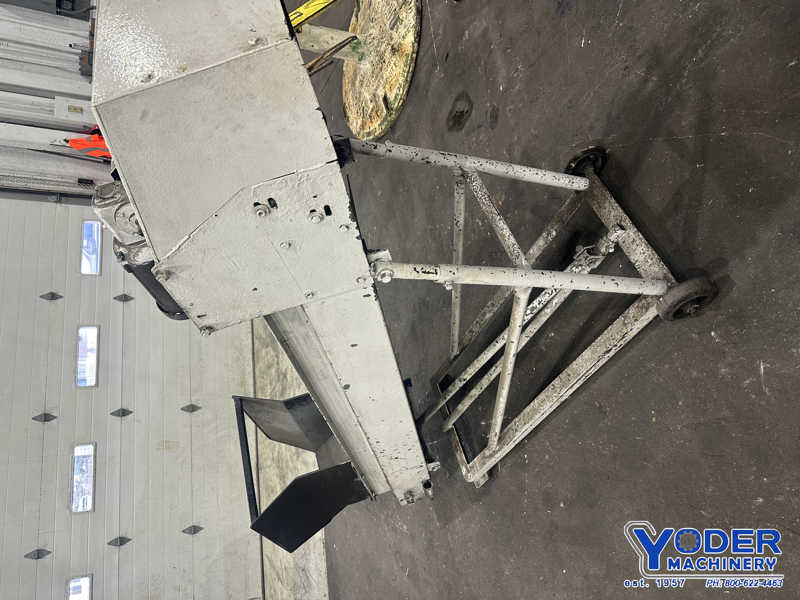 12-1/4" Chip conveyor, 1" flights, 52" dump height, adjustable leg height, 1/2 HP, 110/230 V. - Image 6