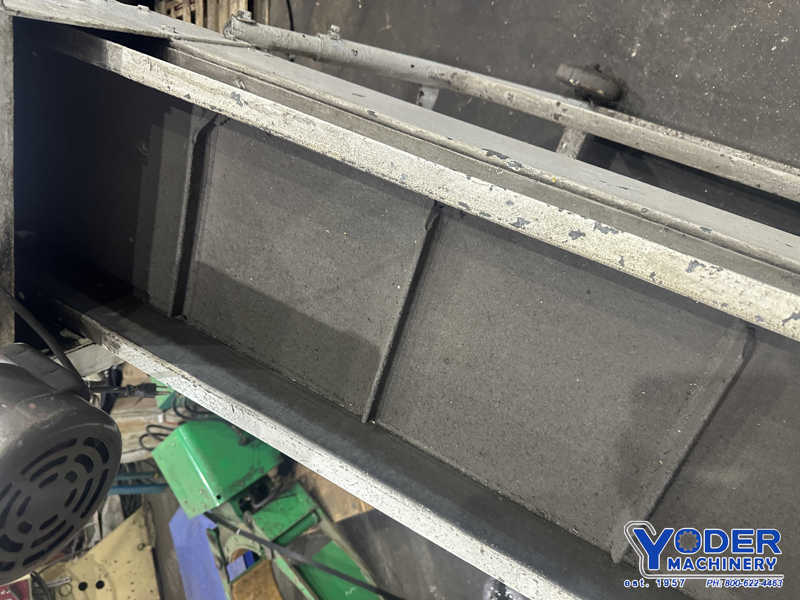 12-1/4" Chip conveyor, 1" flights, 52" dump height, adjustable leg height, 1/2 HP, 110/230 V. - Image 8
