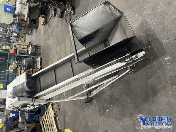 12-1/4" Chip conveyor, 1" flights, 52" dump height, adjustable leg height, 1/2 HP, 110/230 V. - Image 10