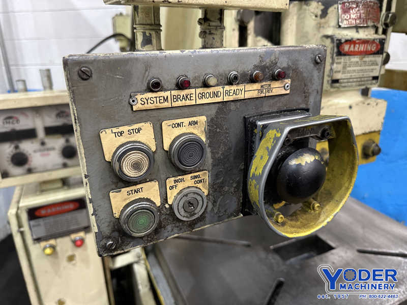 60 Ton, South Bend #60FWAC, OBI flywheel press, 3" stroke, 13" Shut Height, air clutch & brake, 1981 - Image 10