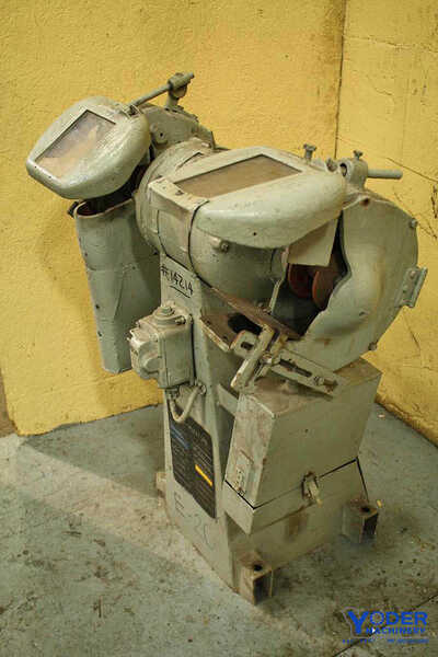 12" Wissota grinder, 4" x 6" table, wheel guards - Image 8