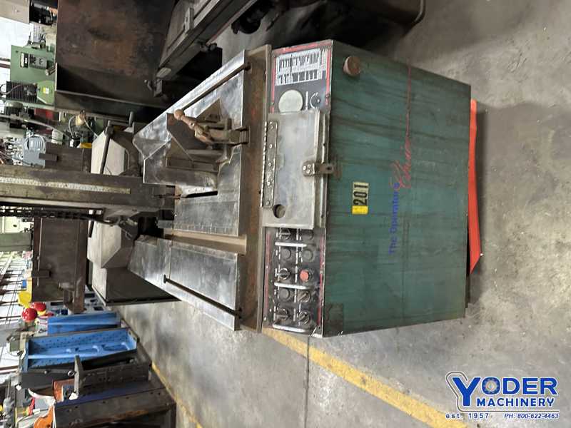 18" x 20" Peerless #VB-181C, vertical band saw, 180" x1-1/4" blade, manual tilt, coolant, 1989 - Image 3