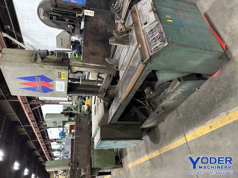 18" x 20" Peerless #VB-181C, vertical band saw, 180" x1-1/4" blade, manual tilt, coolant, 1989 - Image 5