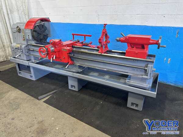 18" x 72" Cincinnati #18-Tray-Top, engine lathe, 4-jaw 15" chuck, 7" 3 point steady rest, 5 HP - Image 1