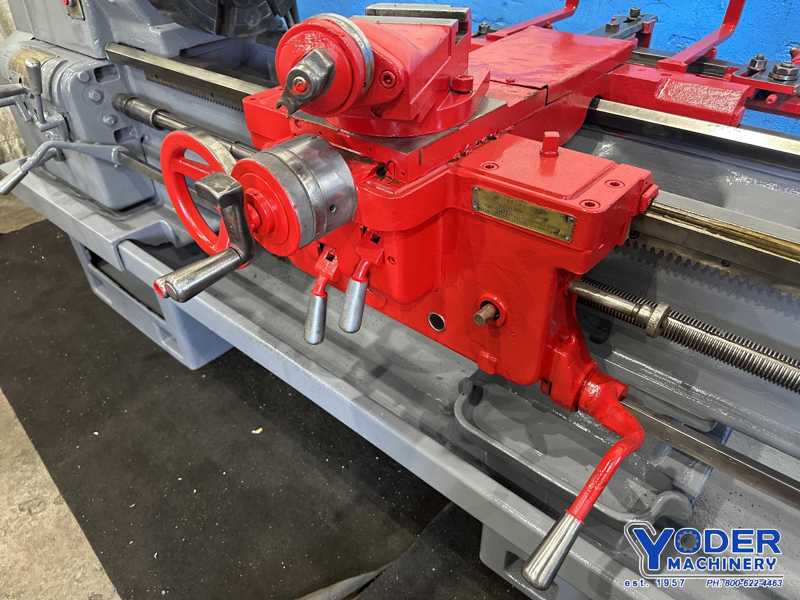 18" x 72" Cincinnati #18-Tray-Top, engine lathe, 4-jaw 15" chuck, 7" 3 point steady rest, 5 HP - Image 4