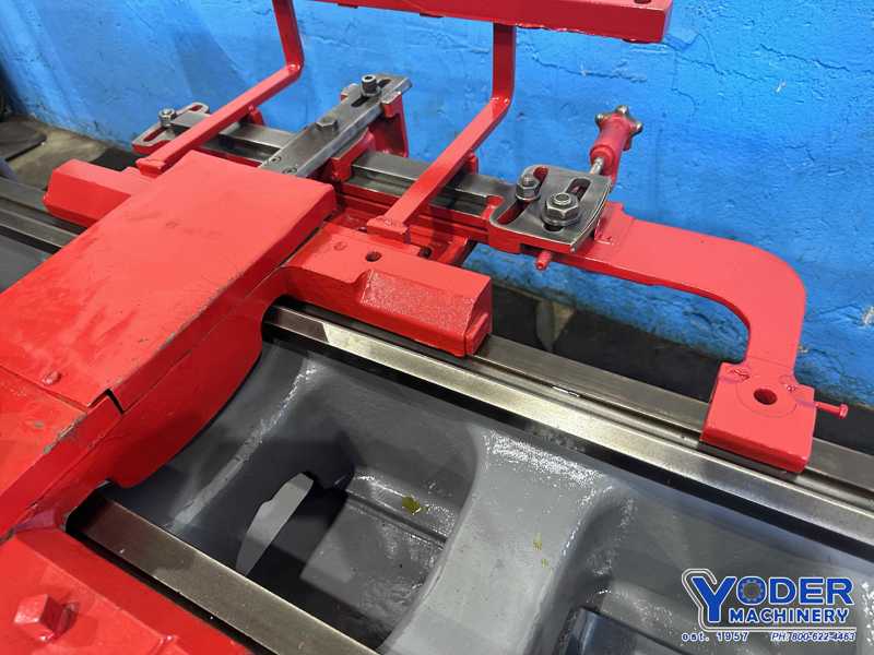18" x 72" Cincinnati #18-Tray-Top, engine lathe, 4-jaw 15" chuck, 7" 3 point steady rest, 5 HP - Image 5