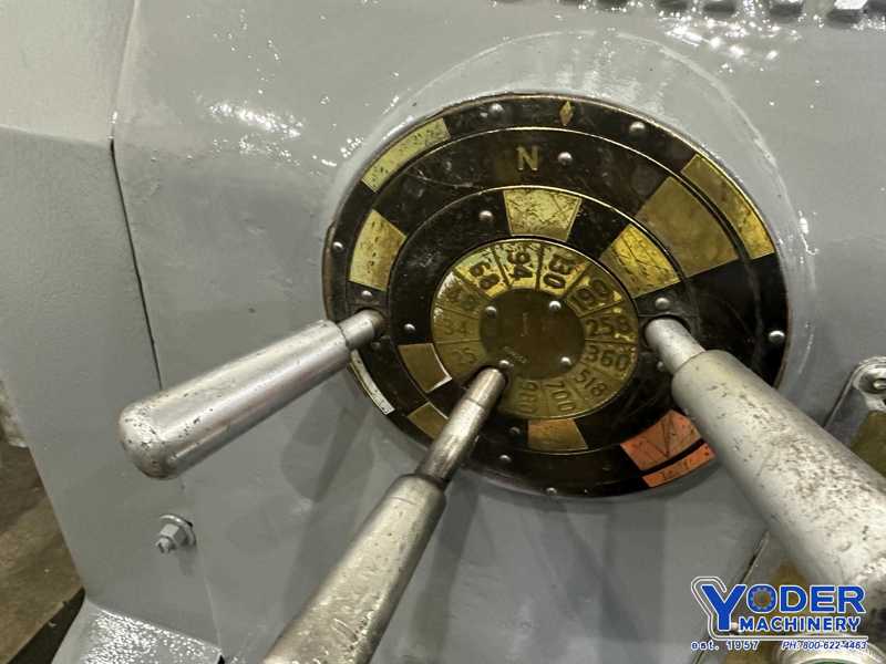 18" x 72" Cincinnati #18-Tray-Top, engine lathe, 4-jaw 15" chuck, 7" 3 point steady rest, 5 HP - Image 10
