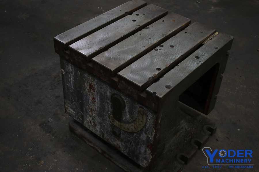 Universal drill table, 21 -1/2" L x 22 width x 22 H, 90&deg; table tilt - Image 5