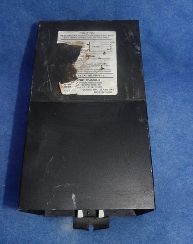 Progress Lighting, P8655-31, 120 Volts 600W two circuit electronic transformer, 1 yr warranty - Image 1