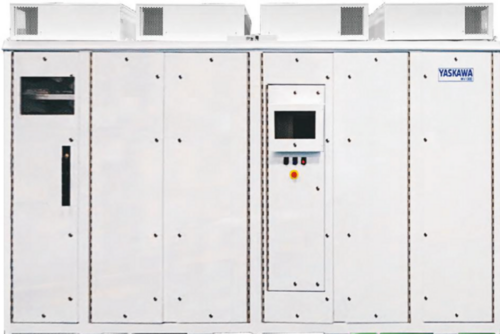 1500 HP Yaskawa, NEMA 3R, Variable Frequency Drive, 4160 Volts, 190 amps - Image 1