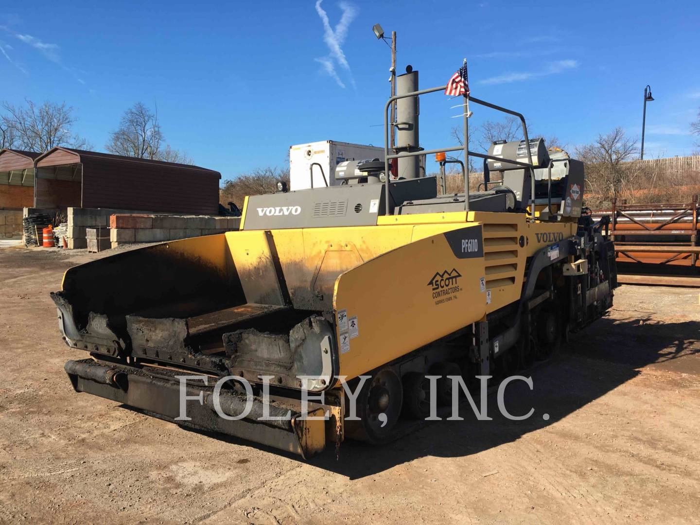 Volvo PF6110, Asphalt Paver, 2434 hours, S/N: 107511, 2008 - Image 1