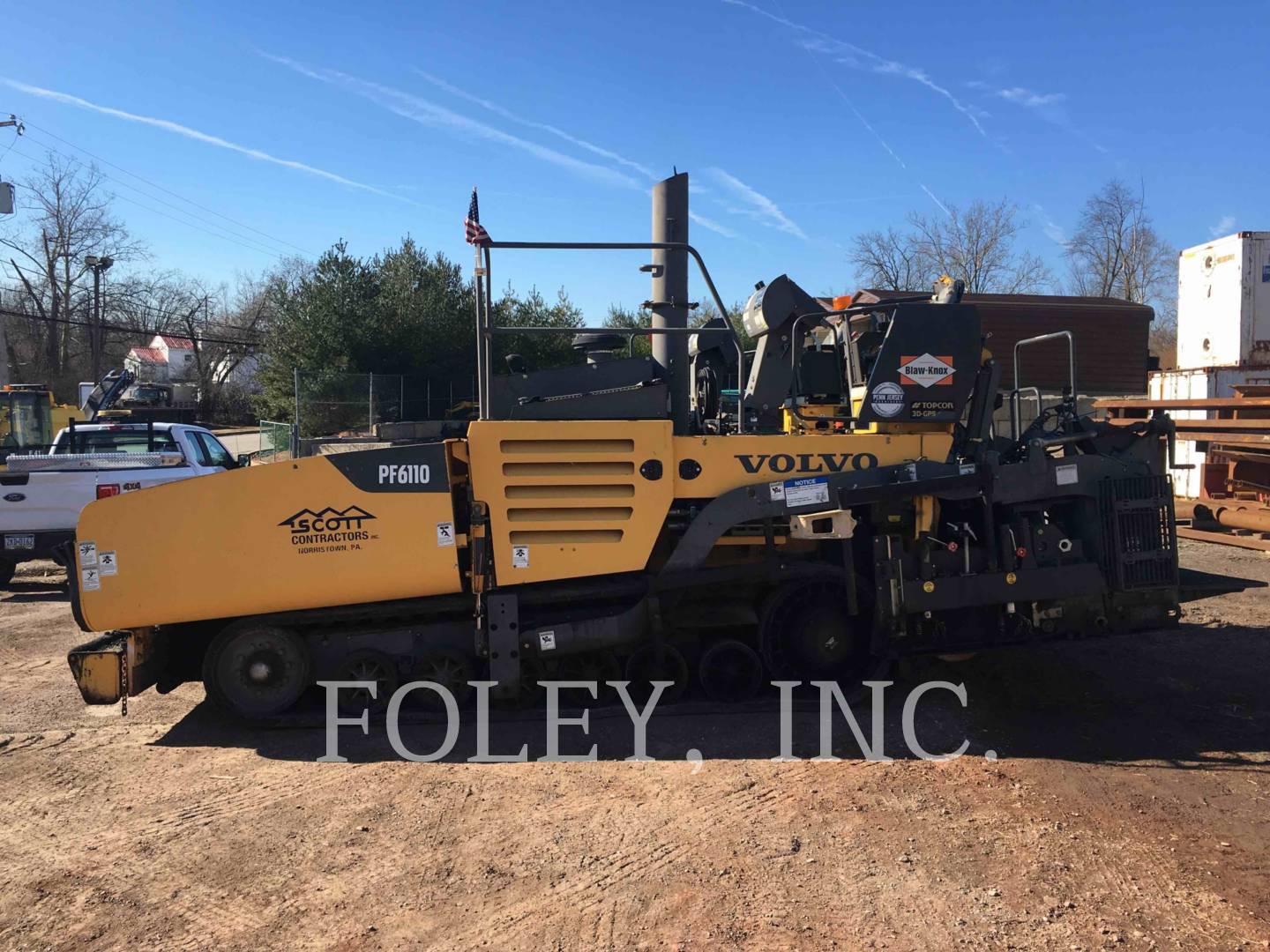 Volvo PF6110, Asphalt Paver, 2434 hours, S/N: 107511, 2008 - Image 8