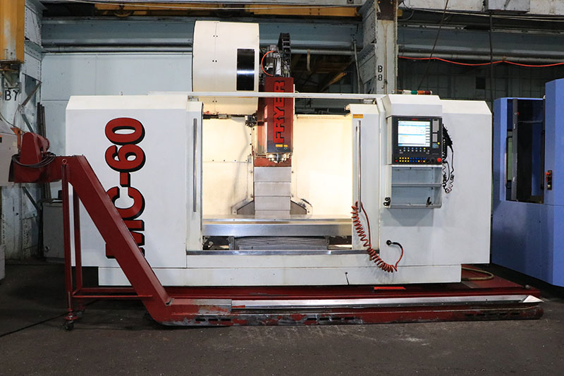 Fryer #MC-60, CNC vertical machining center, 24 automatic tool changer, 60" X, 30" Y, 38" Z, 6000 RPM - Image 6