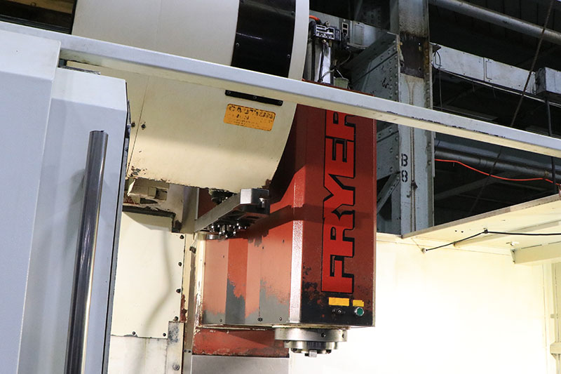 Fryer #MC-60, CNC vertical machining center, 24 automatic tool changer, 60" X, 30" Y, 38" Z, 6000 RPM - Image 7