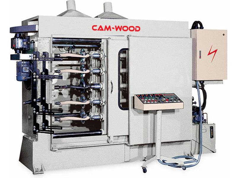 Cam-Wood #T4-1000S, 4-spdl. automatic copy CNC ctrld wood lathe, 2026, new - Image 1