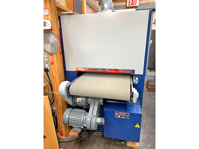 25" x 48" Sheng-Shing #SDM-25, 1-head belt sander, 10 HP, 2002 - Image 2