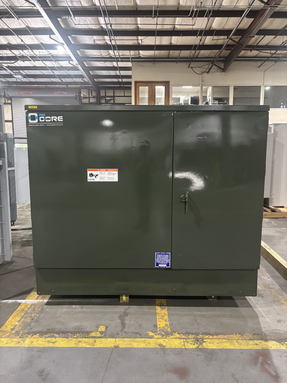 750 KVA 34500GrdY/19920 Primary, 480Y/277 Secondary, PAD, proCORE(immediate shipment available) - Image 5